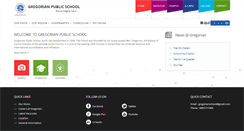 Desktop Screenshot of gregorianpublicschool.org